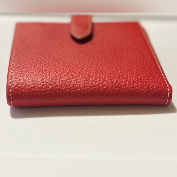 Dooney & Bourke Red Leather Wallet - Picture 4 of 14